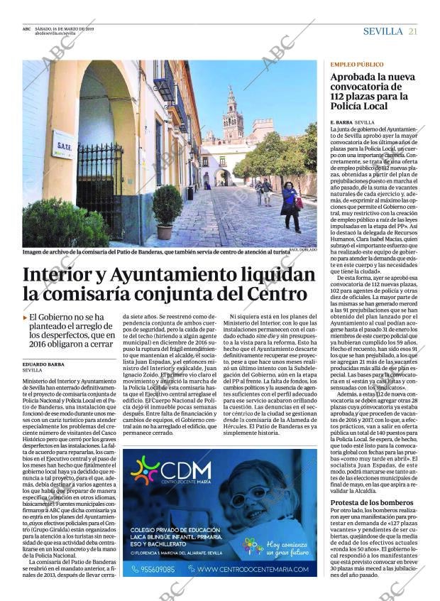 ABC SEVILLA 16-03-2019 página 21