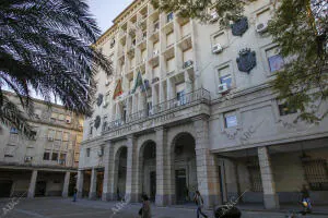 Fachada de la audiencia provincial de Sevilla