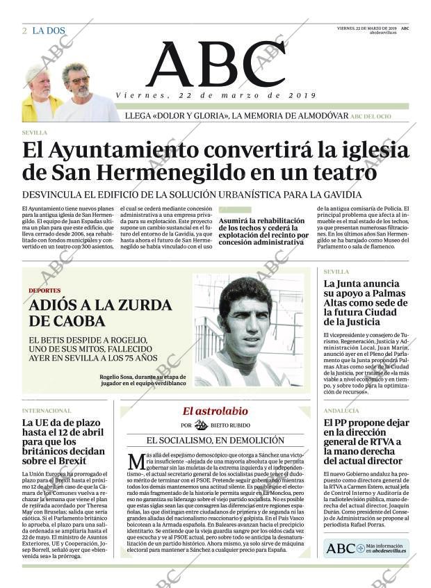 ABC SEVILLA 22-03-2019 página 2