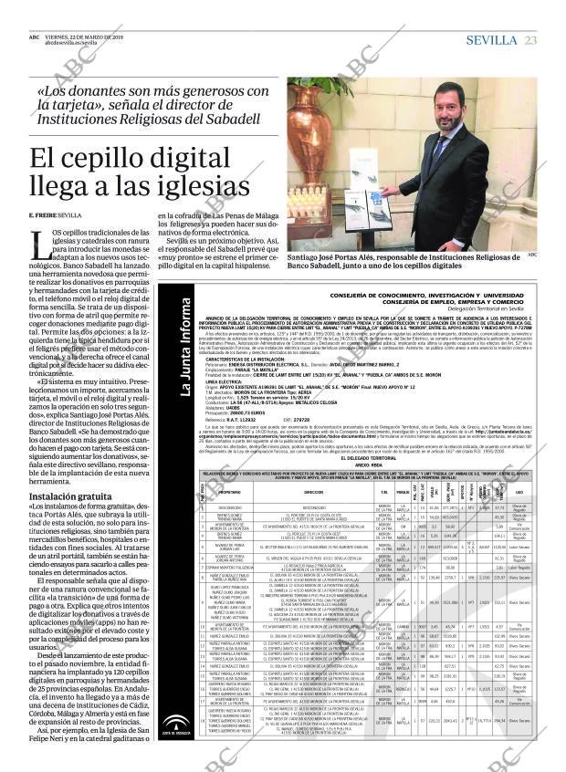 ABC SEVILLA 22-03-2019 página 23