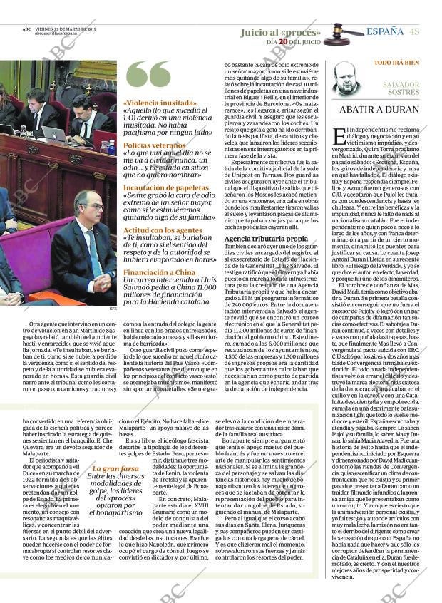 ABC SEVILLA 22-03-2019 página 45
