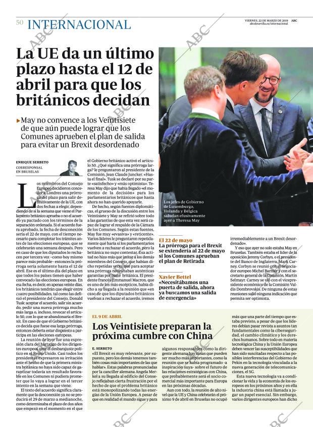 ABC SEVILLA 22-03-2019 página 50