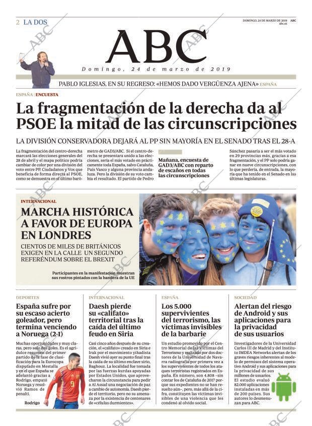 ABC MADRID 24-03-2019 página 2