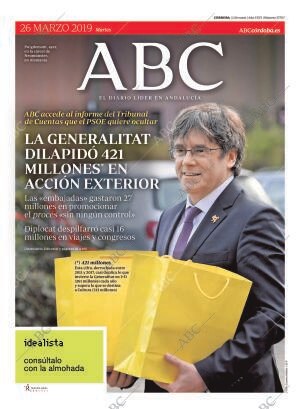 ABC CORDOBA 26-03-2019 página 1