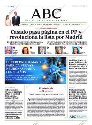ABC MADRID 26-03-2019 página 2