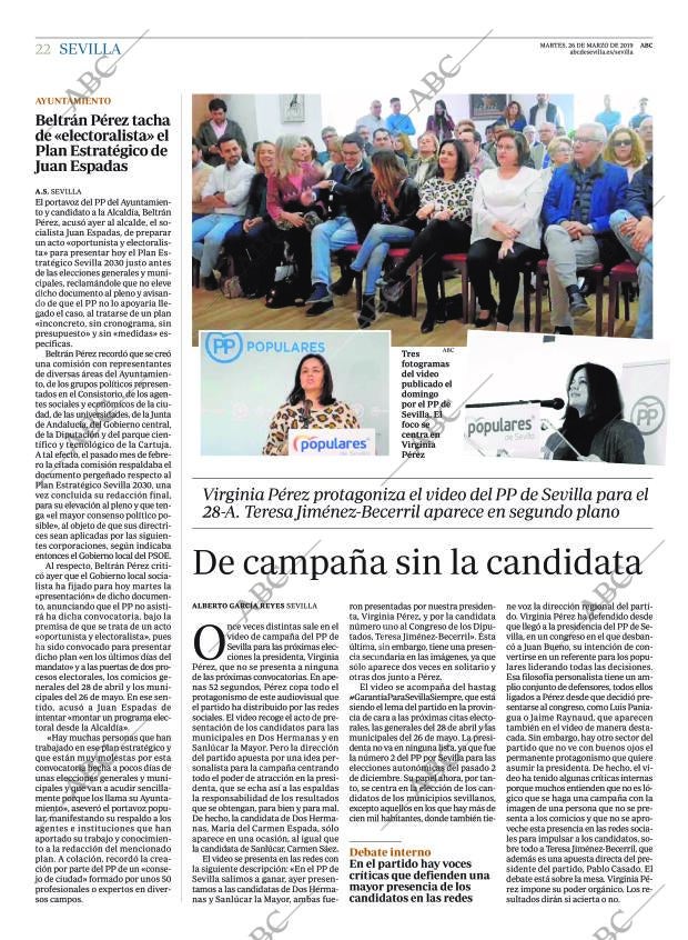 ABC SEVILLA 26-03-2019 página 22