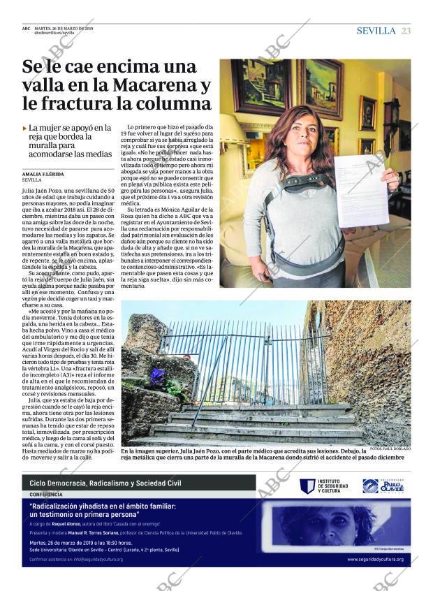 ABC SEVILLA 26-03-2019 página 23