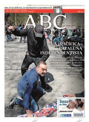 ABC MADRID 31-03-2019 página 1