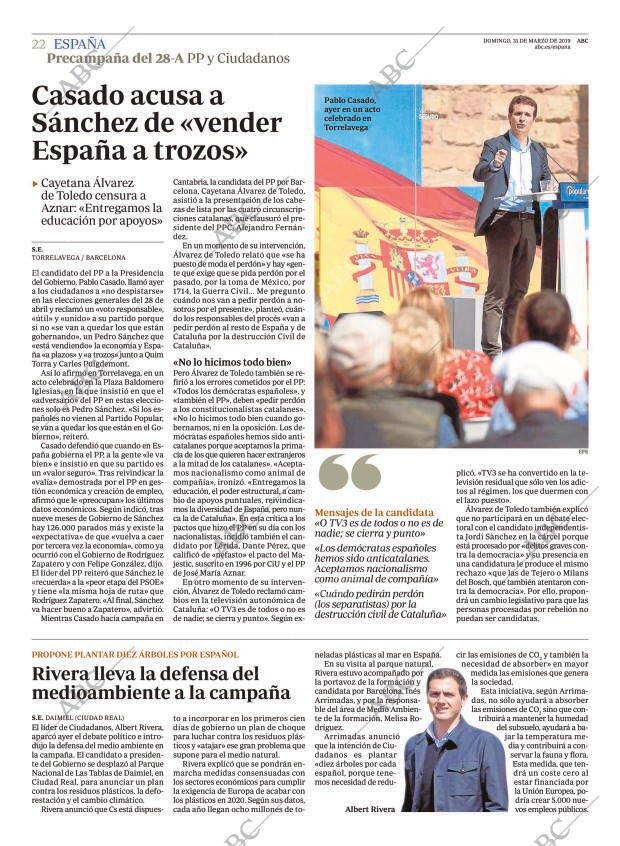 ABC MADRID 31-03-2019 página 22