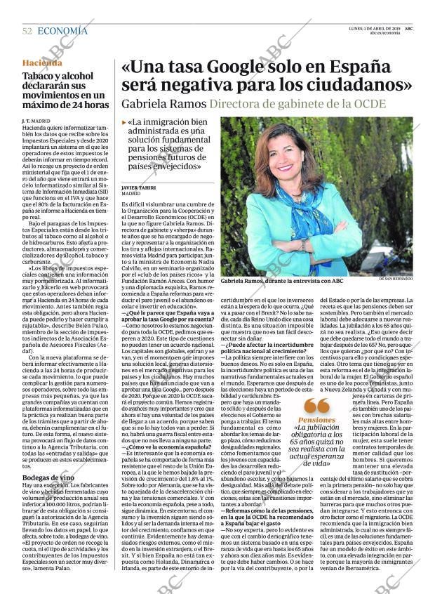 ABC CORDOBA 01-04-2019 página 52