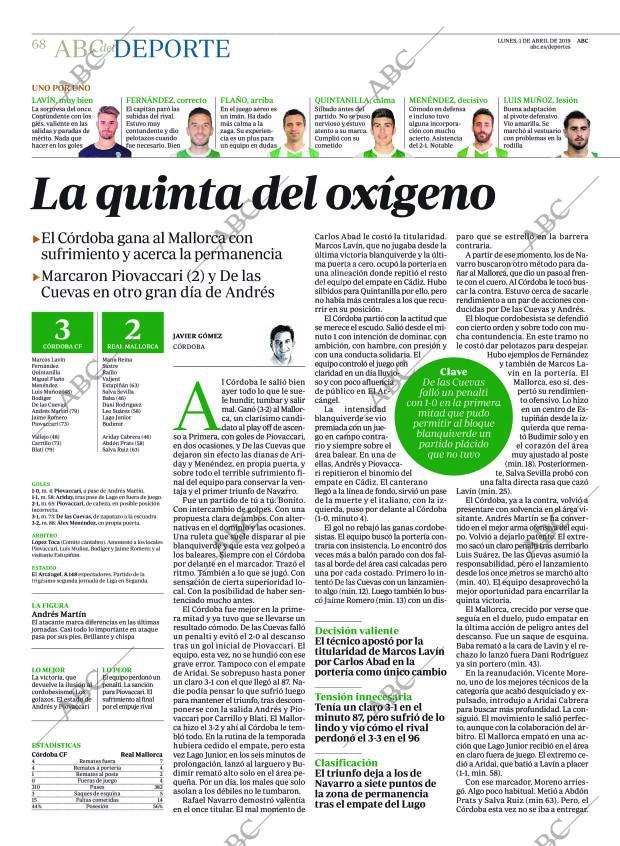 ABC CORDOBA 01-04-2019 página 68