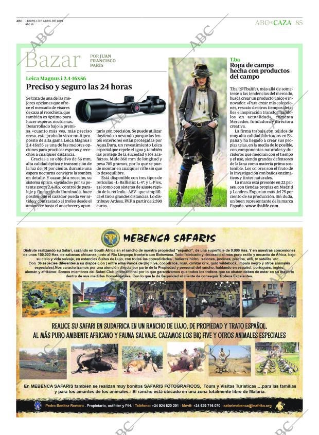 ABC CORDOBA 01-04-2019 página 85