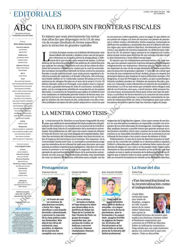 ABC MADRID 01-04-2019 página 4