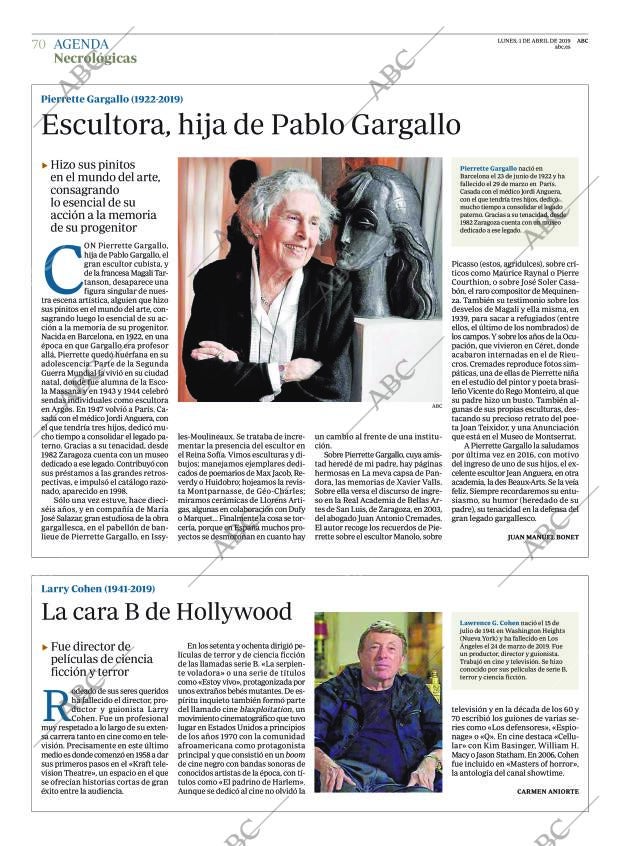 ABC MADRID 01-04-2019 página 70