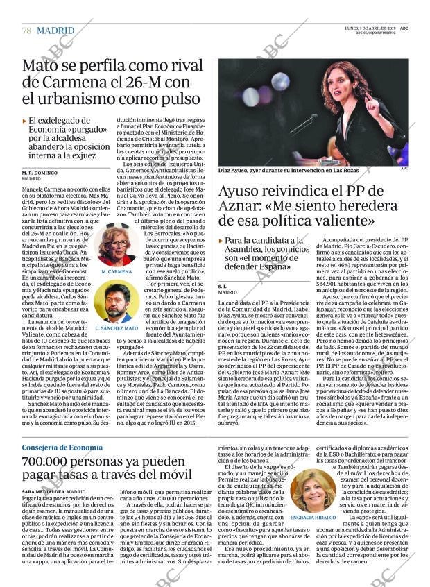 ABC MADRID 01-04-2019 página 78