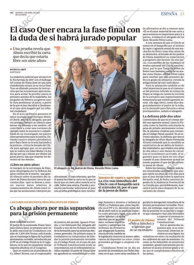 ABC MADRID 02-04-2019 página 23