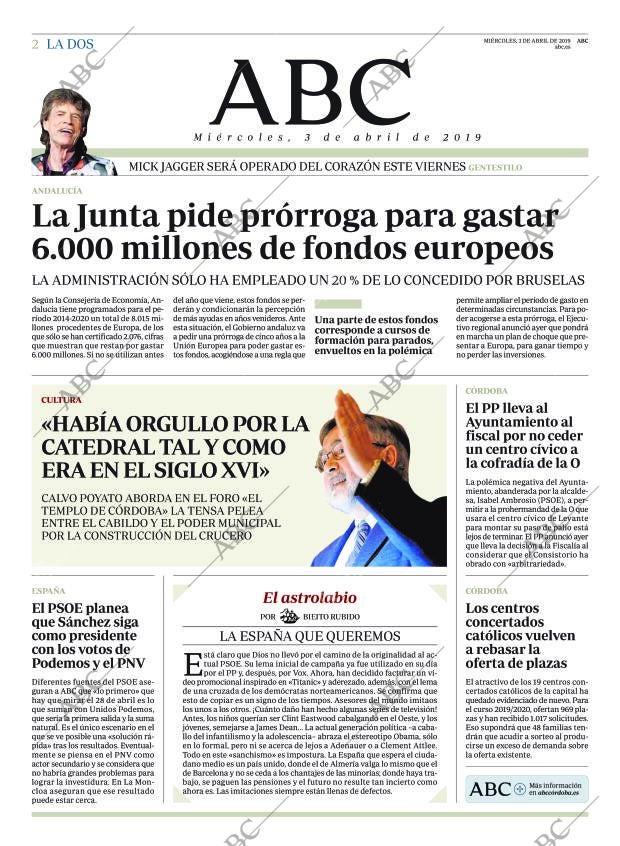 ABC CORDOBA 03-04-2019 página 2