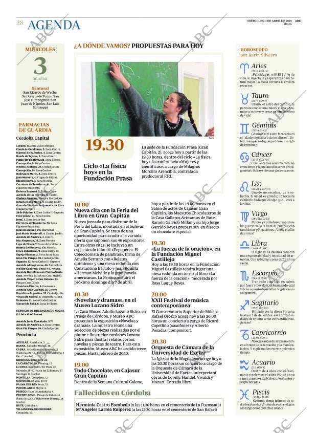 ABC CORDOBA 03-04-2019 página 28