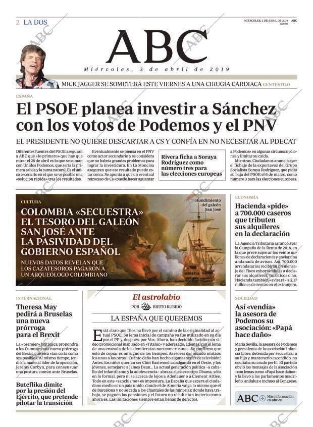 ABC MADRID 03-04-2019 página 2