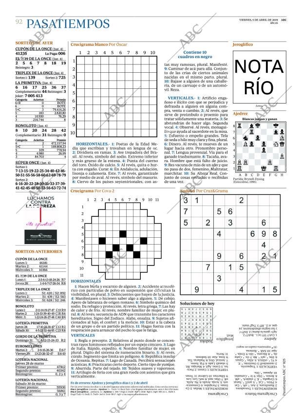 ABC CORDOBA 05-04-2019 página 92