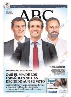 ABC SEVILLA 07-04-2019 página 1