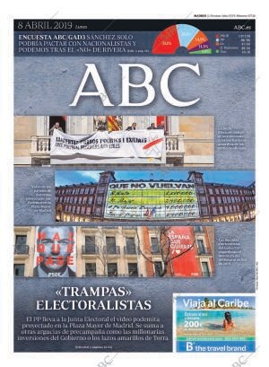 ABC MADRID 08-04-2019 página 1