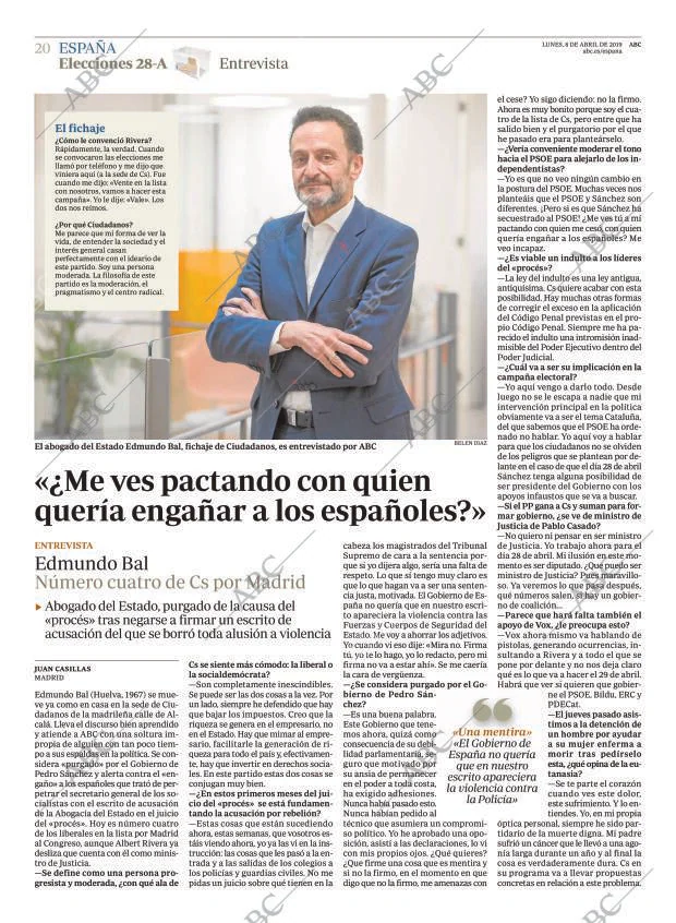 ABC MADRID 08-04-2019 página 20