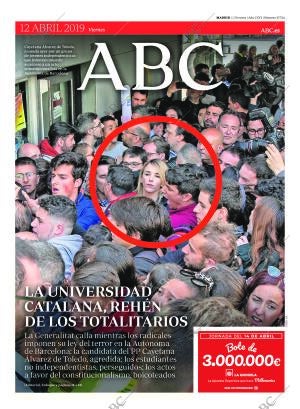 ABC MADRID 12-04-2019