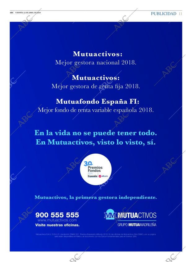 ABC MADRID 12-04-2019 página 11