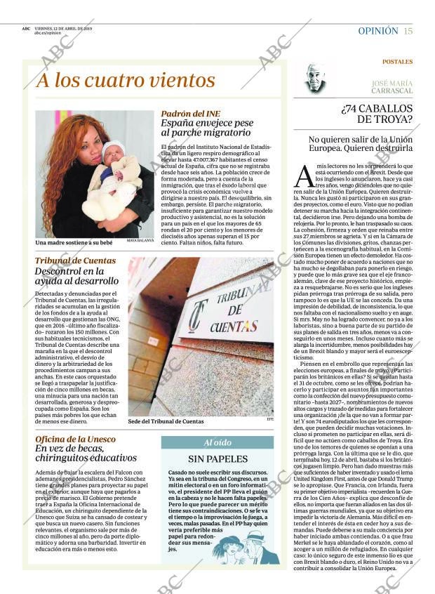 ABC MADRID 12-04-2019 página 15