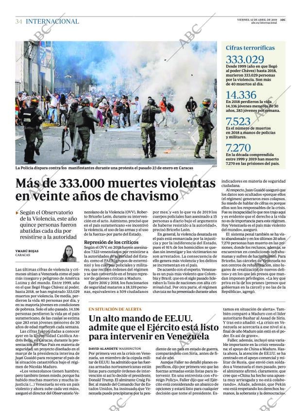 ABC MADRID 12-04-2019 página 34
