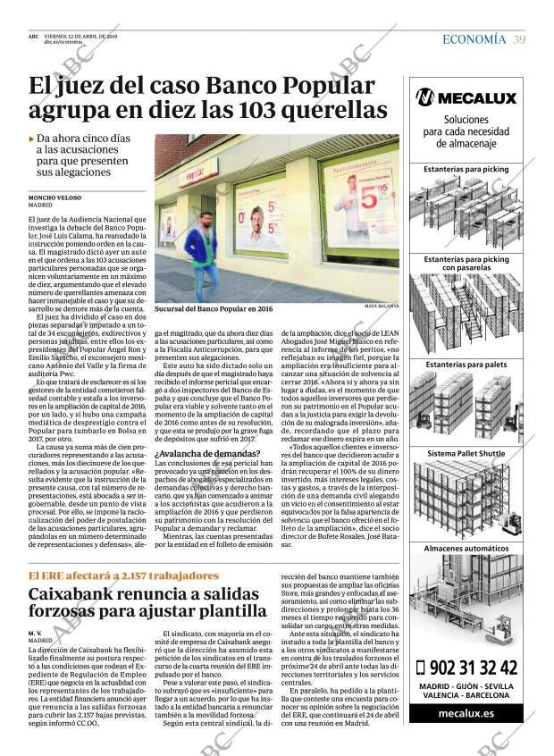ABC MADRID 12-04-2019 página 39