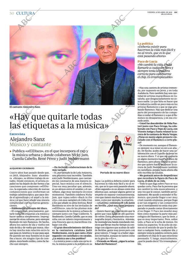 ABC MADRID 12-04-2019 página 50