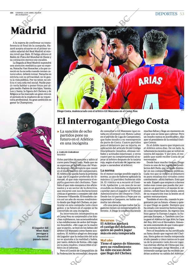 ABC MADRID 12-04-2019 página 53
