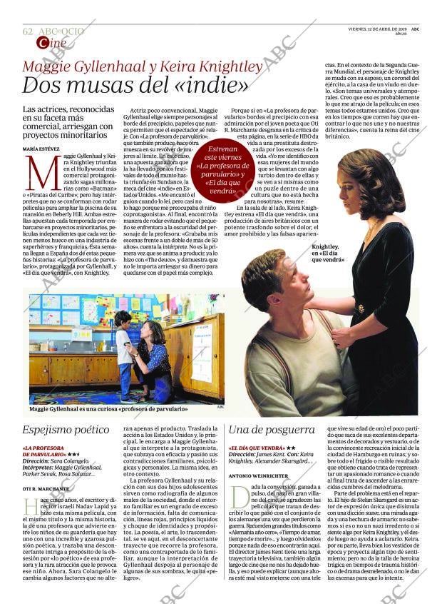 ABC MADRID 12-04-2019 página 62
