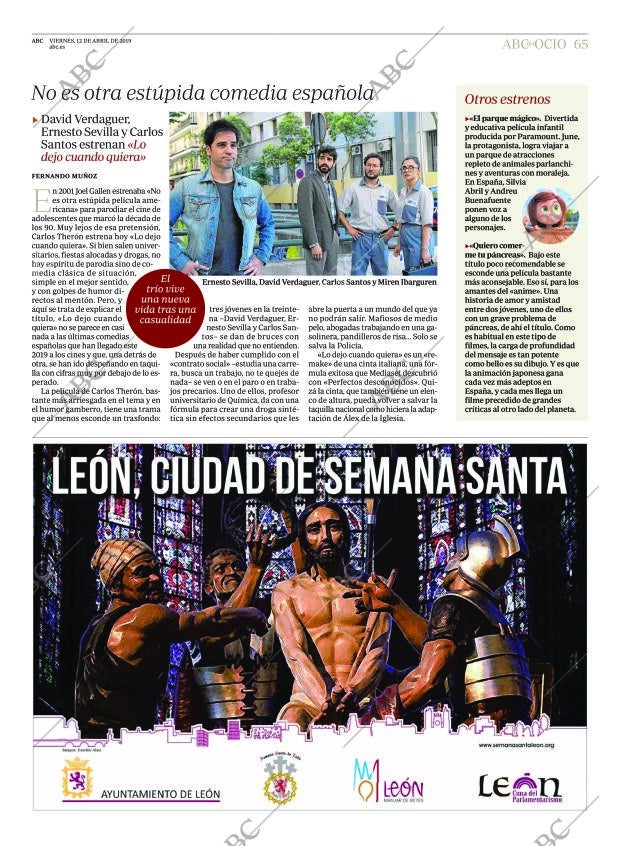 ABC MADRID 12-04-2019 página 65