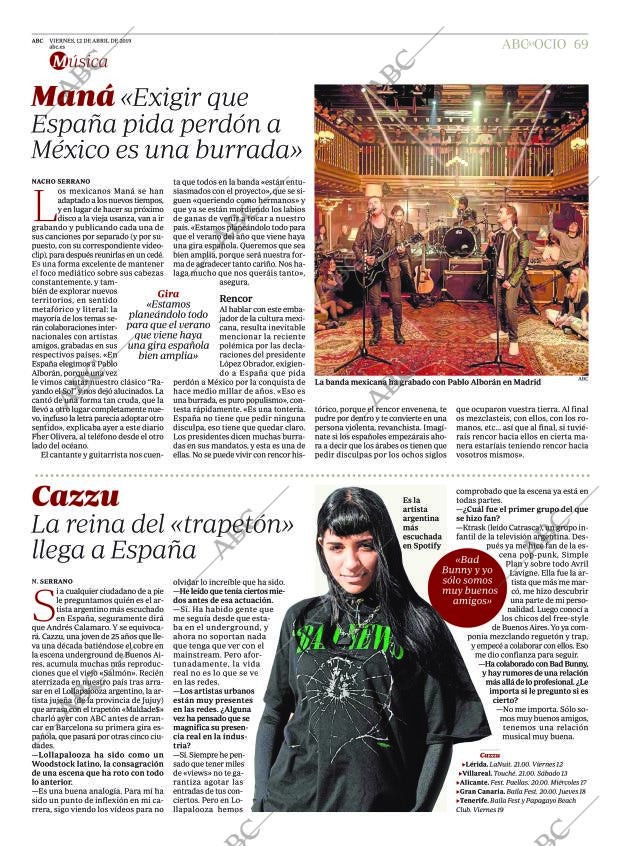 ABC MADRID 12-04-2019 página 69