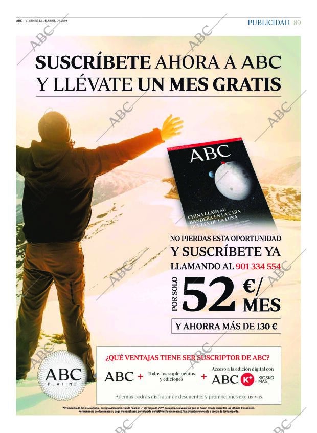 ABC MADRID 12-04-2019 página 89