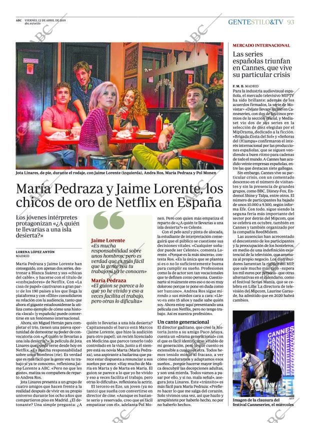 ABC MADRID 12-04-2019 página 93