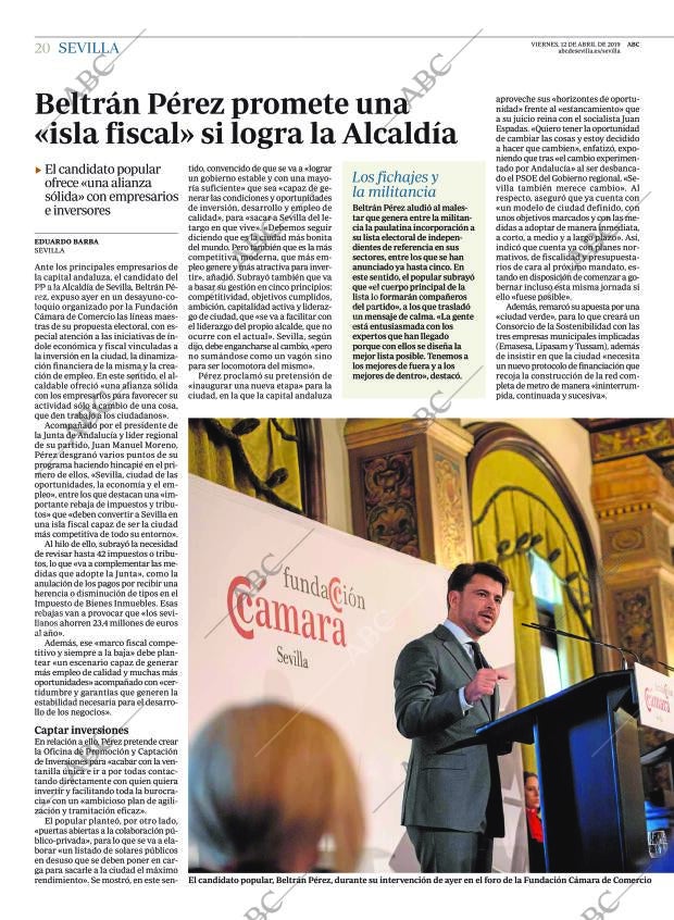 ABC SEVILLA 12-04-2019 página 20