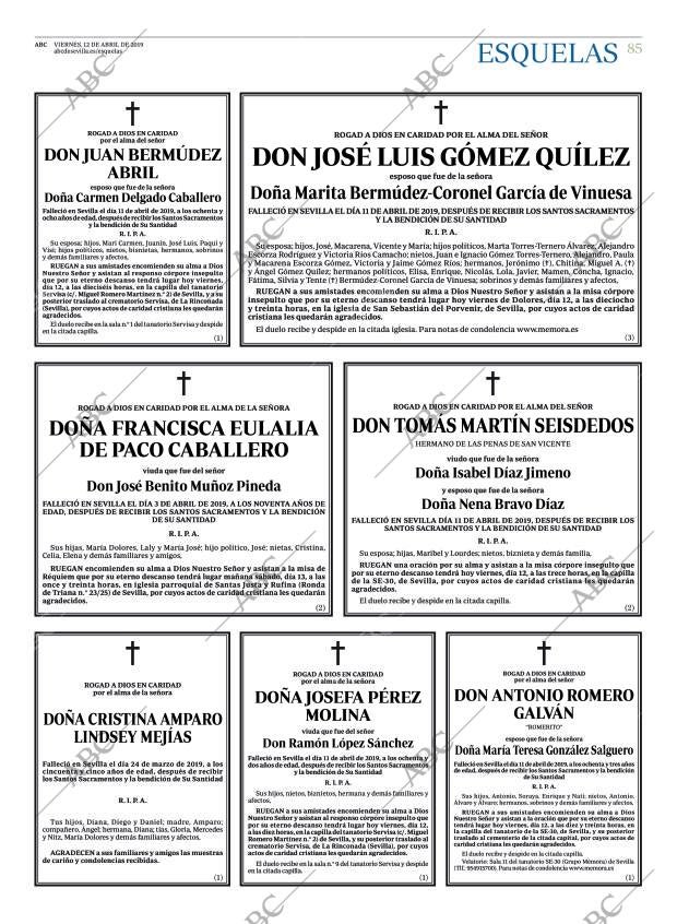 ABC SEVILLA 12-04-2019 página 85