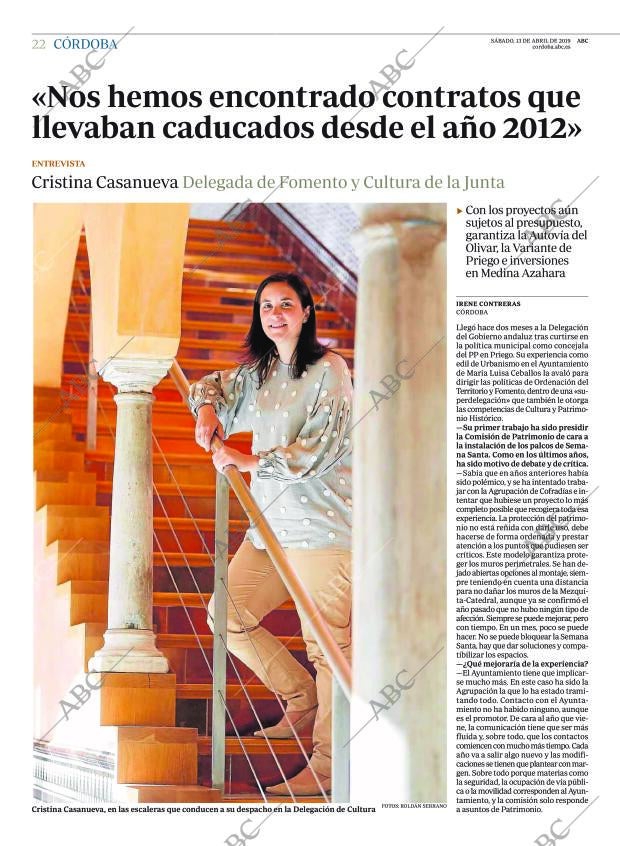 ABC CORDOBA 13-04-2019 página 22