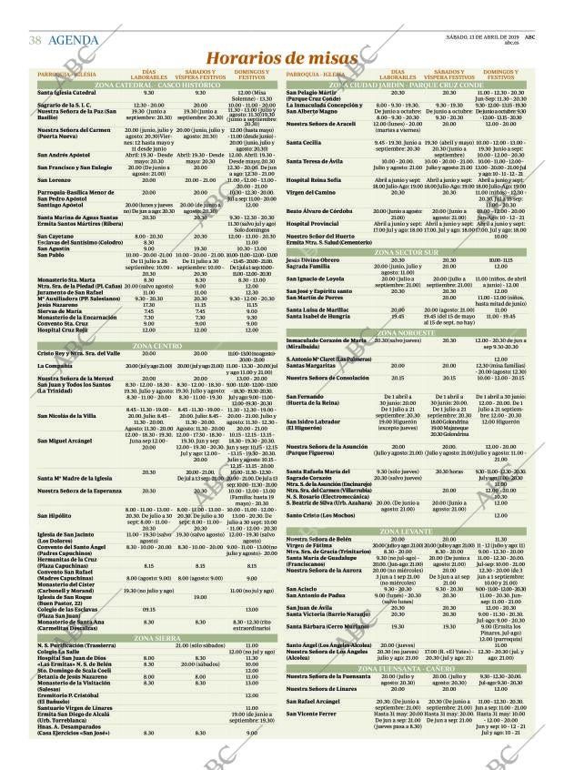 ABC CORDOBA 13-04-2019 página 38
