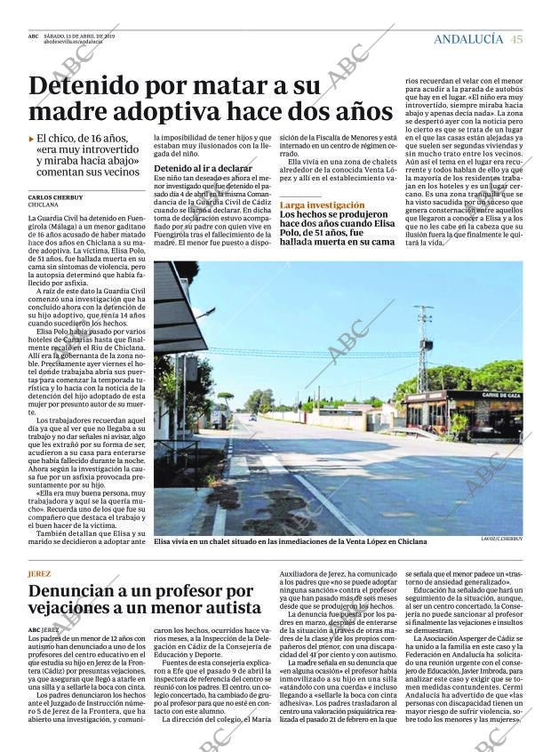 ABC CORDOBA 13-04-2019 página 45