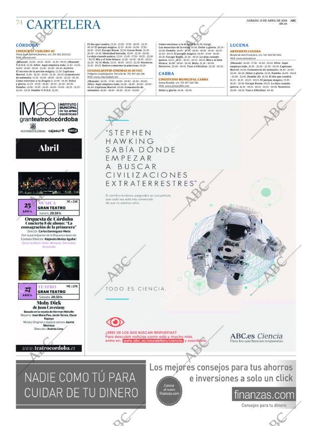 ABC CORDOBA 13-04-2019 página 74