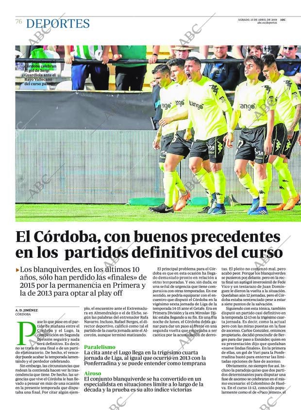 ABC CORDOBA 13-04-2019 página 76