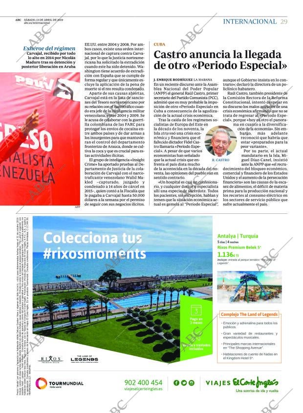 ABC MADRID 13-04-2019 página 29