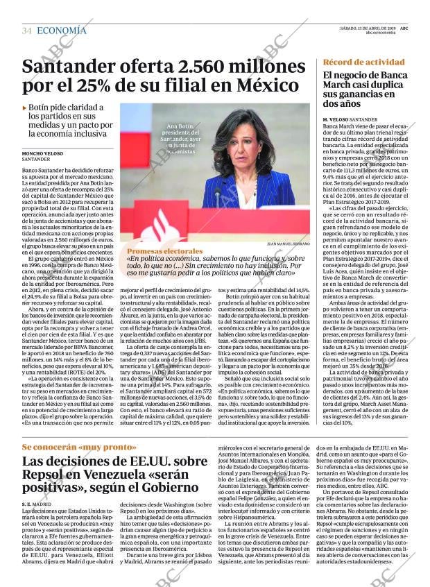 ABC MADRID 13-04-2019 página 34