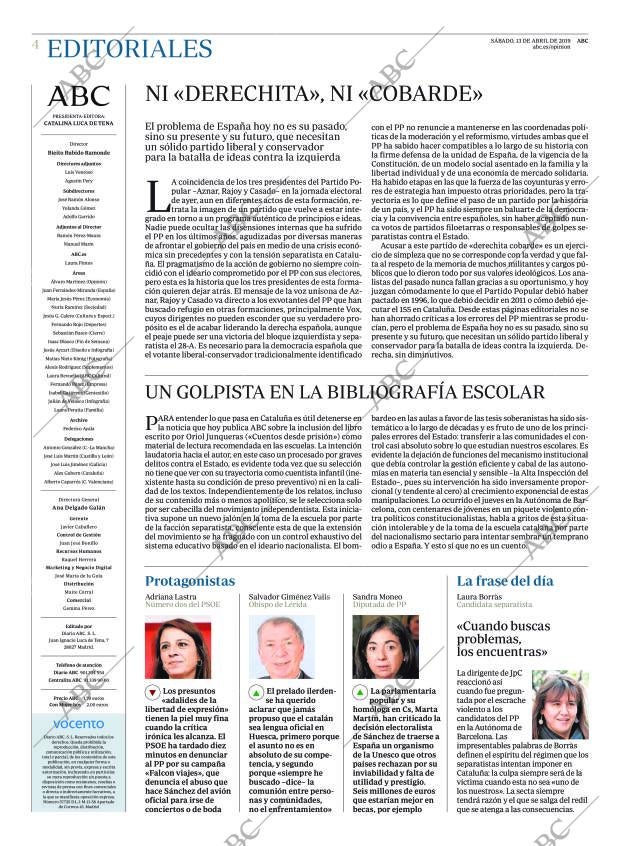 ABC MADRID 13-04-2019 página 4