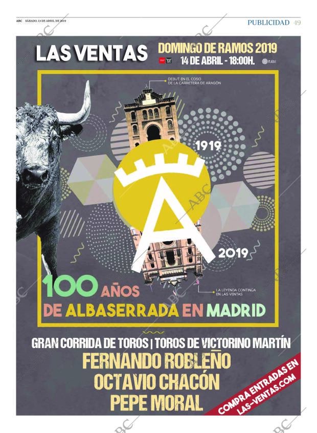 ABC MADRID 13-04-2019 página 49